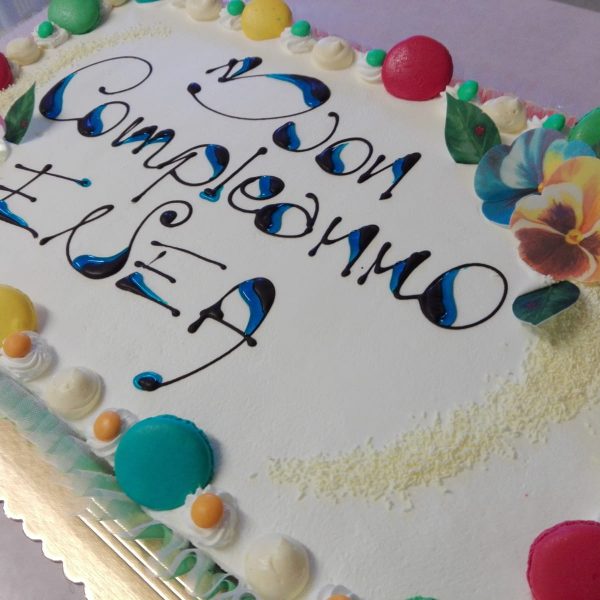 Torta di compleanno Pez per Enea